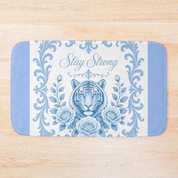 Item preview, Ice Blue Tiger & Baroque designed and sold by DesignsByPrnces.