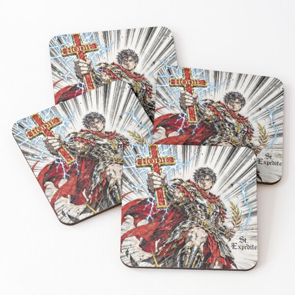 Item preview, Saint Expedite Fantasy Illustration designed and sold by AliceWhiteDF.