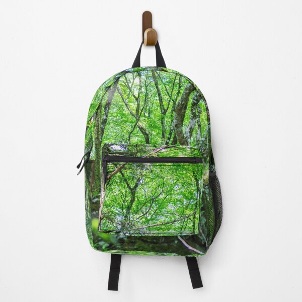 Item preview, Mystical Green Forest Light – Enchanted Mossy Woods in Japan Nature Photography designed and sold by clipboxjp.