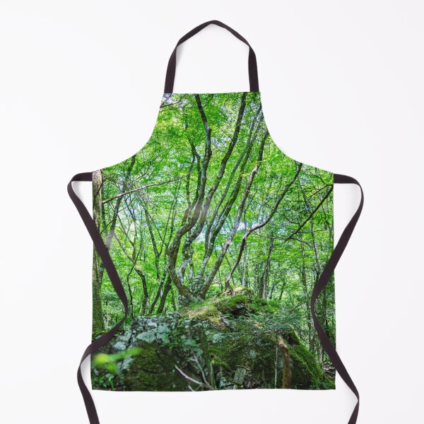 Item preview, Mystical Green Forest Light – Enchanted Mossy Woods in Japan Nature Photography designed and sold by clipboxjp.
