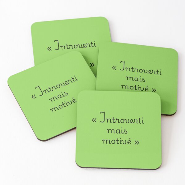 Item preview, "Introverted but motivated" designed and sold by Art70shop.