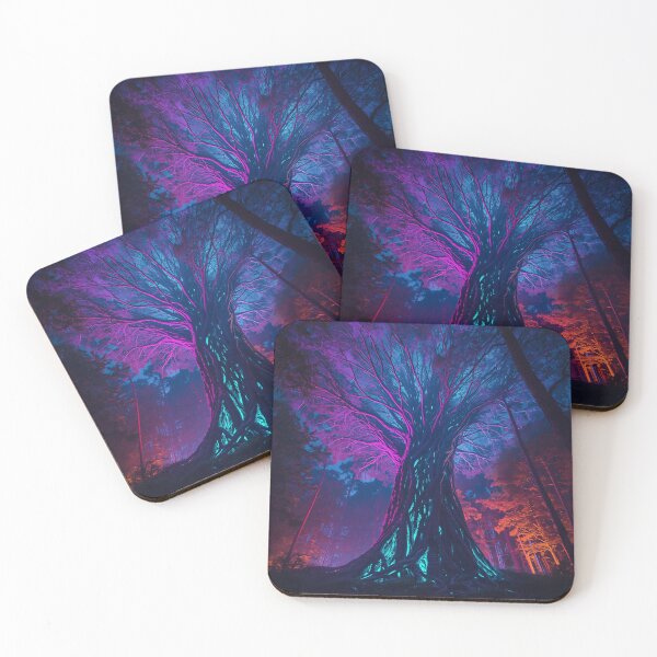 Item preview, Glowing Tree of Life – Pandora Style Fantasy Forest designed and sold by Luminous Wilds.