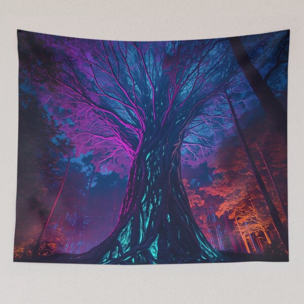 Item preview, Glowing Tree of Life – Pandora Style Fantasy Forest designed and sold by Luminous Wilds.