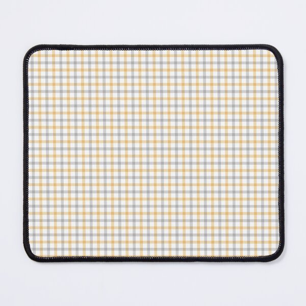 Item preview, Wheat & aluminum mini plaid designed and sold by Mint + Midnight.