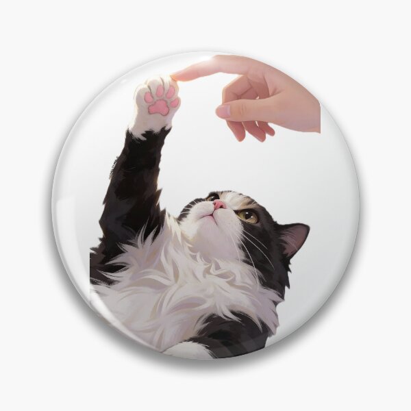 Item preview, Cute Cat & Tiny Paw Illustration designed and sold by Theartistictale  _.