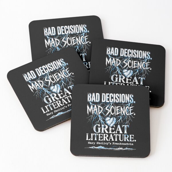 Item preview, Bad Decisions Mad Science Great Literature Frankenstein Design designed and sold by Fenay Designs.