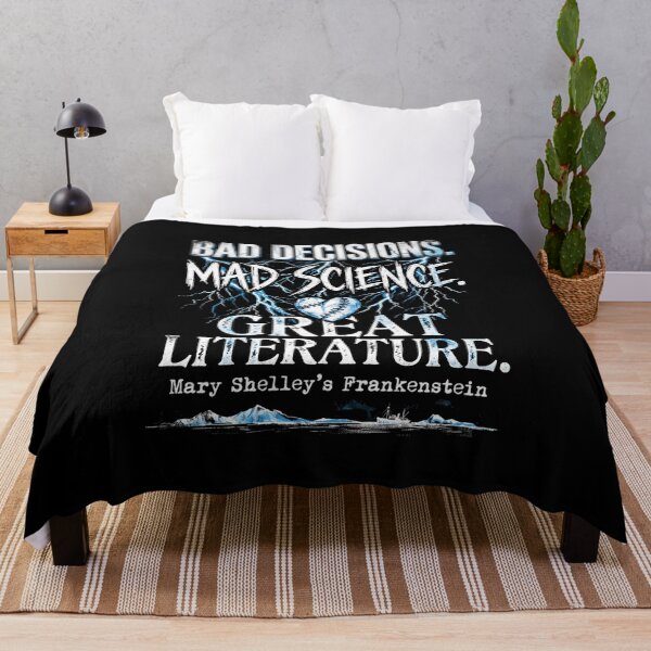 Item preview, Bad Decisions Mad Science Great Literature Frankenstein Design designed and sold by Fenay Designs.