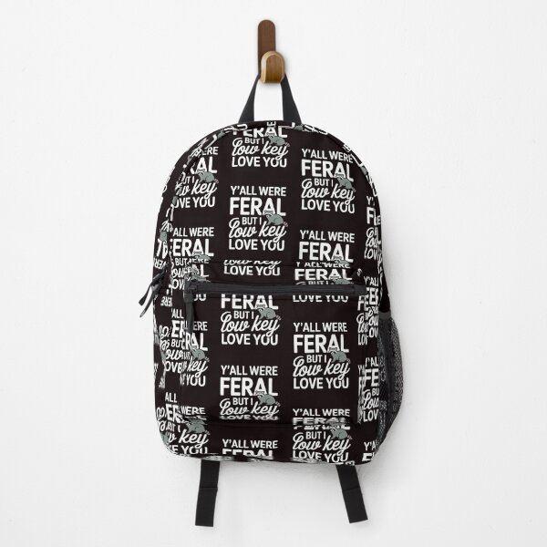 Item preview, Y'all were Feral But I Low Key Love You Apparel – Raccoon Meme Teacher Humor End of School Year designed and sold by Redgiant87x.