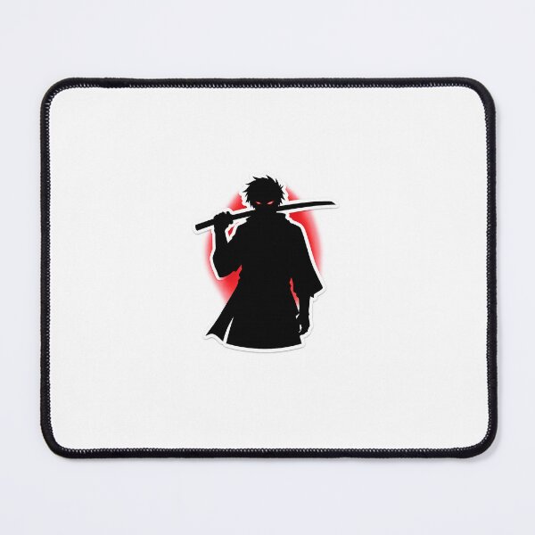 Item preview, Shadow Samurai Red Aura Anime Design designed and sold by ZenOtaku Lab.