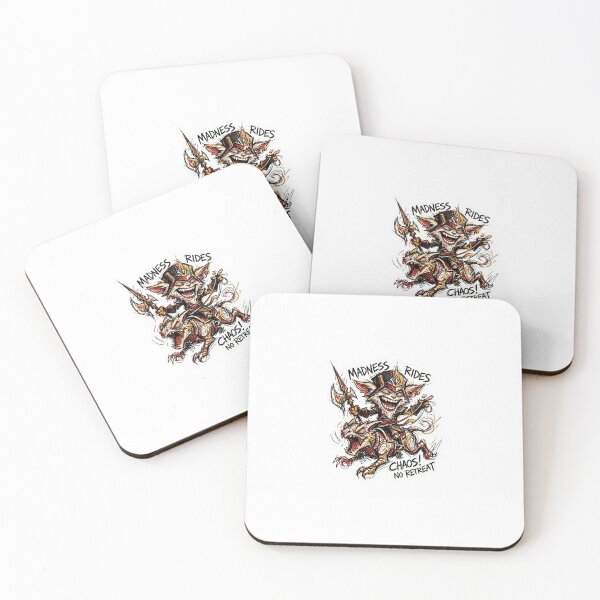 Item preview, Chaotic Yordle Warrior & Wild Lizard Mount Die-Cut Sticker – Bold Cartoon Fantasy Art designed and sold by designerr23 ⭐⭐⭐⭐⭐.