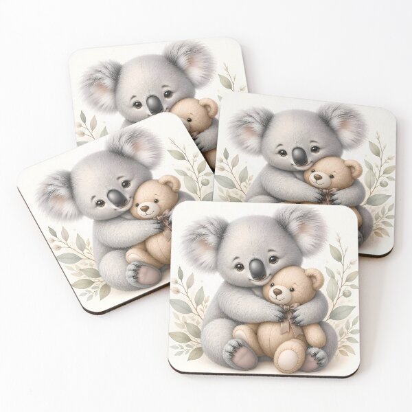 Item preview, loving koala designed and sold by EdicionesJML.
