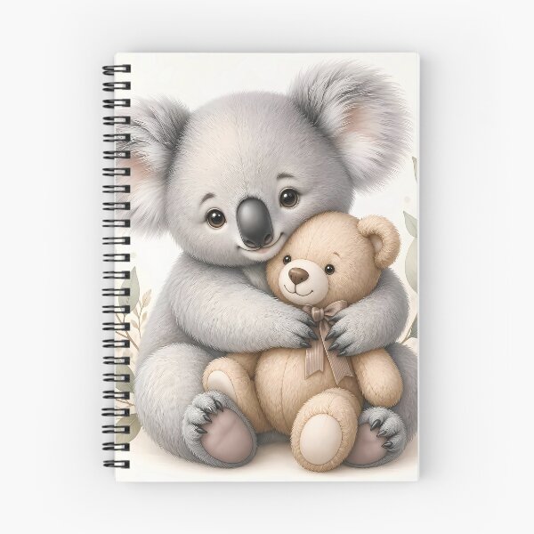 Item preview, loving koala designed and sold by EdicionesJML.