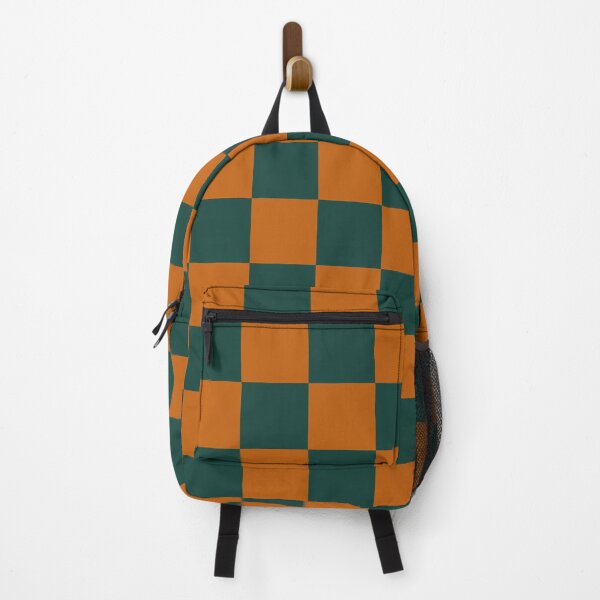 Item preview, MSU green & alloy orange checkered designed and sold by Mint + Midnight.