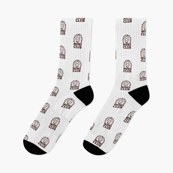 Item preview, Overstimulated Moms Club Melting Smiley designed and sold by HBDStudio.