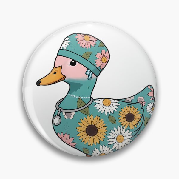 Item preview, Duck Teal Scrub Cap Gift designed and sold by pumsquare.