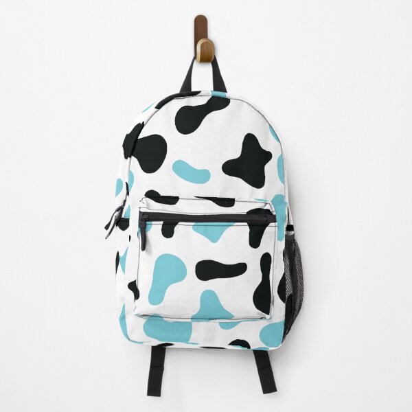 Item preview, Black Light Blue Cow Pattern on White Cow | Holstein Cow Pattern designed and sold by PatternPen.