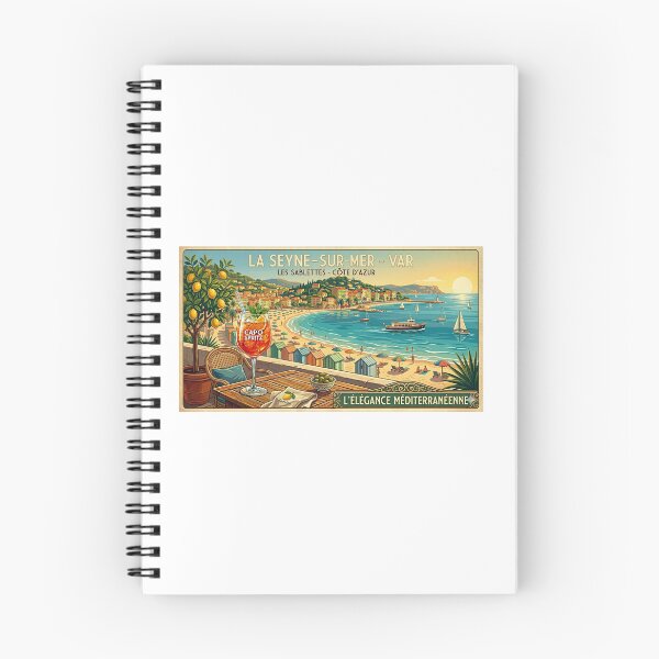 Item preview, Vintage La Seyne-sur-Mer - Capo Spritz in Les Sablettes designed and sold by Haliotisc.