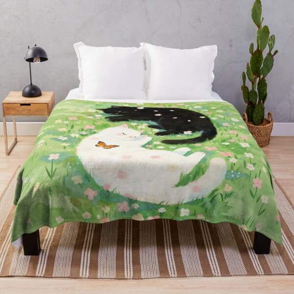 Item preview, Black cat and white cat designed and sold by xianxiu-ling.