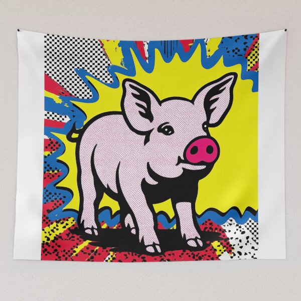 Item preview, Pop Art Piglet Explosion designed and sold by lautir.
