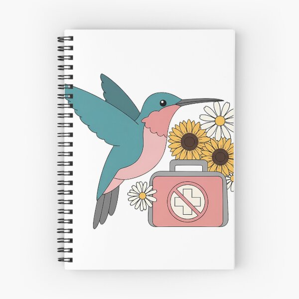 Item preview, Hummingbird Sunflower First Aid Pouch Gift designed and sold by pumsquare.