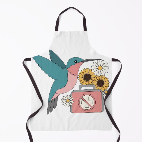 Item preview, Hummingbird Sunflower First Aid Pouch Gift designed and sold by pumsquare.