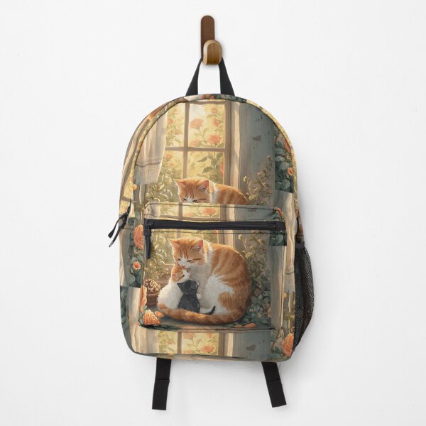Item preview, Home Is Where Mama Cat Is – Cozy Cottagecore Mother’s Day Art designed and sold by Deezyned.
