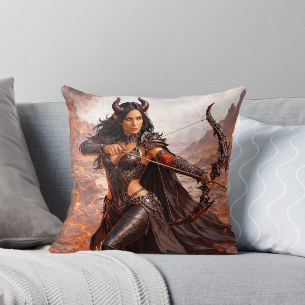 Item preview, Infernal Demon Archer in Volcanic Wasteland designed and sold by thor81pl.