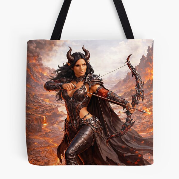 Item preview, Infernal Demon Archer in Volcanic Wasteland designed and sold by thor81pl.
