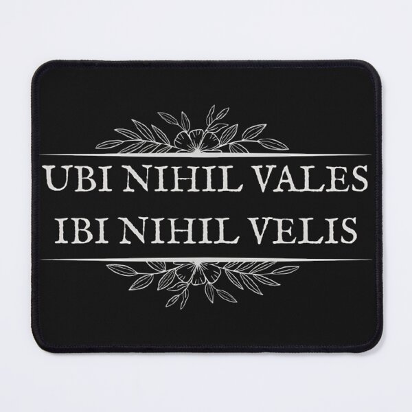 Item preview, Ubi Nihil Vales Ibi Nihil Velis - Stoic Latin Quote Dark Art designed and sold by DarkOriginArts.