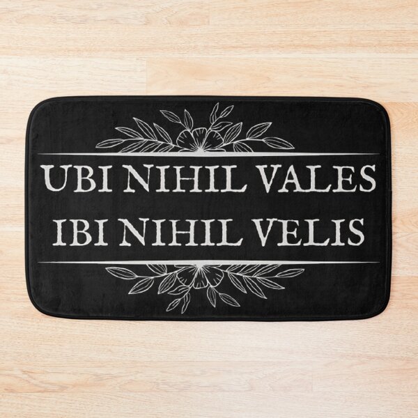 Item preview, Ubi Nihil Vales Ibi Nihil Velis - Stoic Latin Quote Dark Art designed and sold by DarkOriginArts.