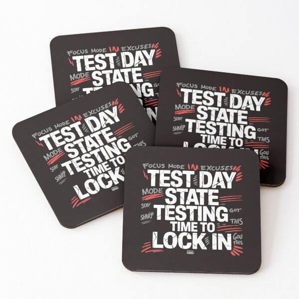 Item preview, Test Day State Testing Time to Lock in – Exam Prep Test Day Motivation School Testing Season designed and sold by Redgiant87x.