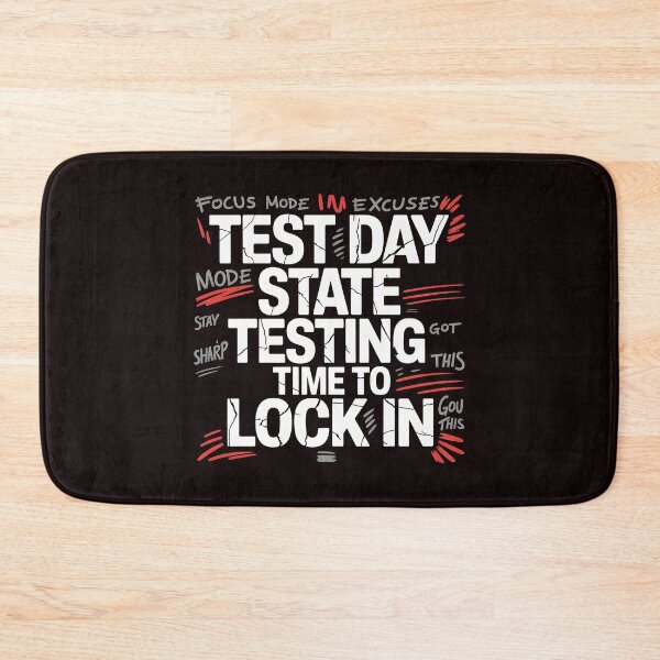 Item preview, Test Day State Testing Time to Lock in – Exam Prep Test Day Motivation School Testing Season designed and sold by Redgiant87x.