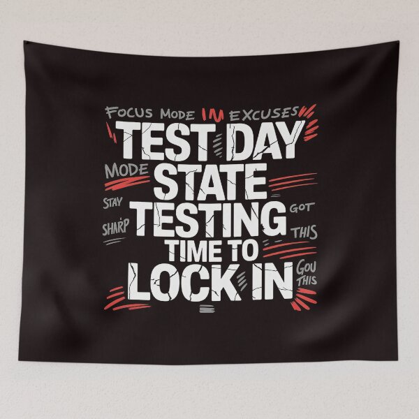 Item preview, Test Day State Testing Time to Lock in – Exam Prep Test Day Motivation School Testing Season designed and sold by Redgiant87x.