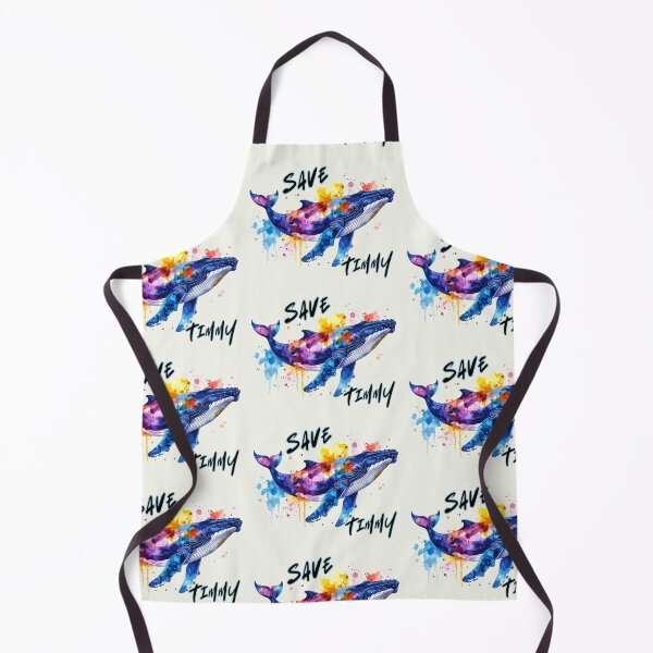Item preview, Save Timmy, the humpback whale in the Baltic Sea near Poel, in colorful print designed and sold by LiskoDesign.