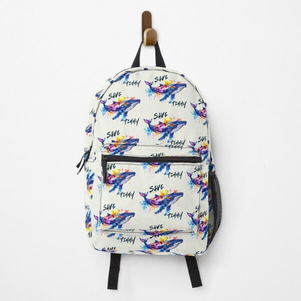 Item preview, Save Timmy, the humpback whale in the Baltic Sea near Poel, in colorful print designed and sold by LiskoDesign.