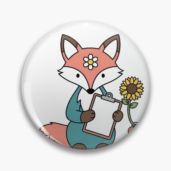 Item preview, Heart Charm Fox Clipboard Gift designed and sold by pumsquare.