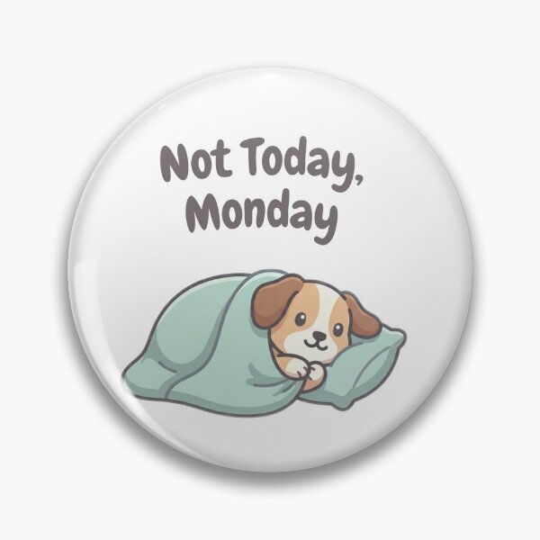 Artikelvorschau, Nicht heute Montag Tasse entworfen und verkauft von TheFluffyPress.
