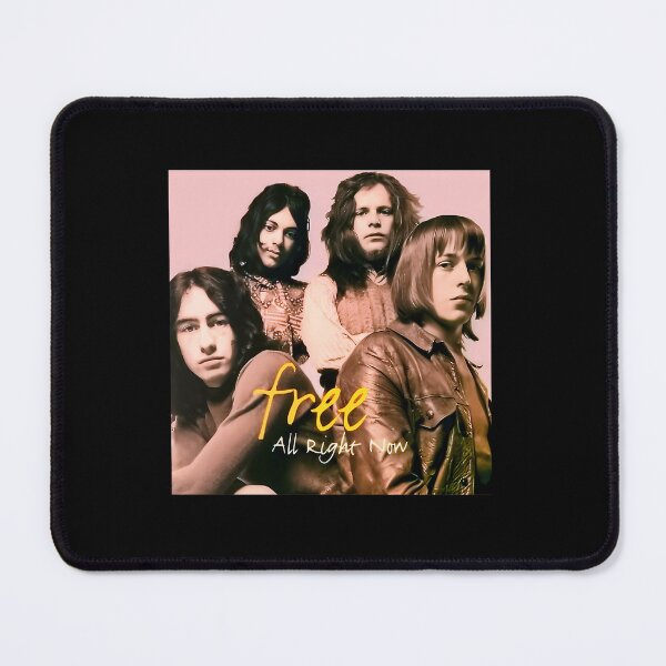 Item preview, Free All Right Now Band Poster designed and sold by luturtle studio.