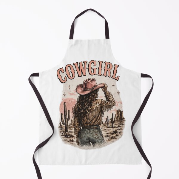 Item preview, Cowgirl Western Desert Aesthetic – Vintage Cowgirl Design designed and sold by QuarterHorseArt by Just my Studio.