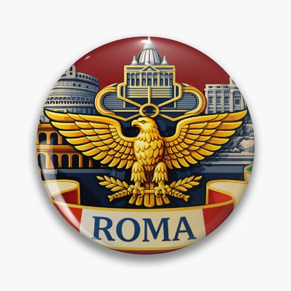 Item preview, Great City of Rome Italy | Modern Roman Italian Pride Logo designed and sold by Based History.