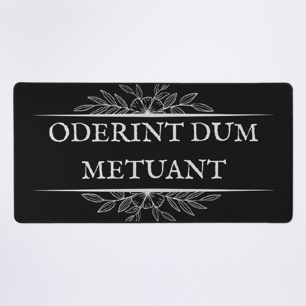 Item preview, Oderint Dum Metuant - Caligula Quote Dark Academia Art designed and sold by DarkOriginArts.