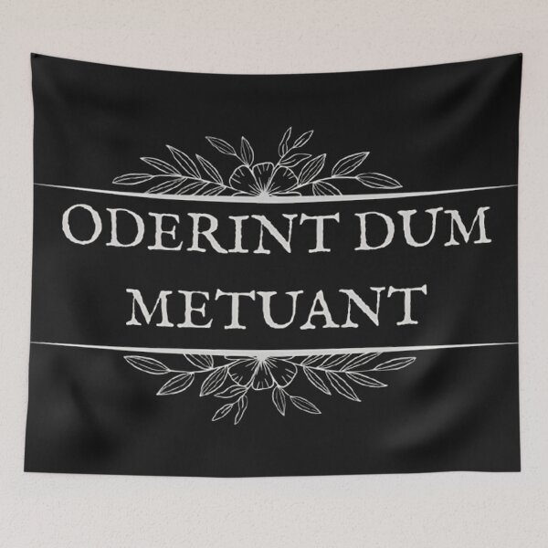 Item preview, Oderint Dum Metuant - Caligula Quote Dark Academia Art designed and sold by DarkOriginArts.