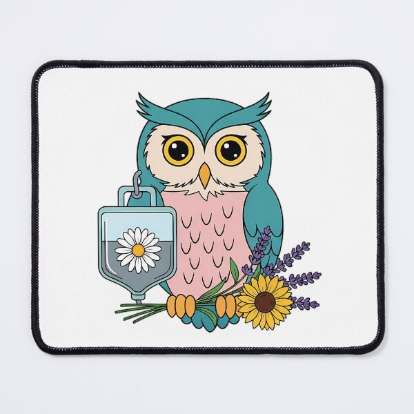 Item preview, Owl Lavender Sprigs Daisy Medical Bag Gift designed and sold by pumsquare.