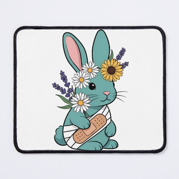 Item preview, Bunny Lavender Sprigs Bandage and Flower Cluster Gift designed and sold by pumsquare.