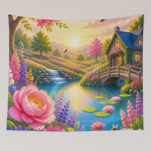 Item preview, Fantasy Garden Art designed and sold by AureliasDesignStudio.