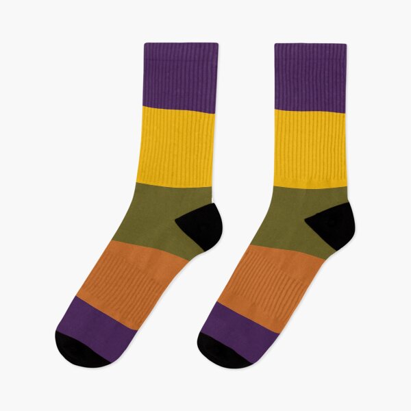 Item preview, Purple, yellow, green & brown blocks designed and sold by Mint + Midnight.