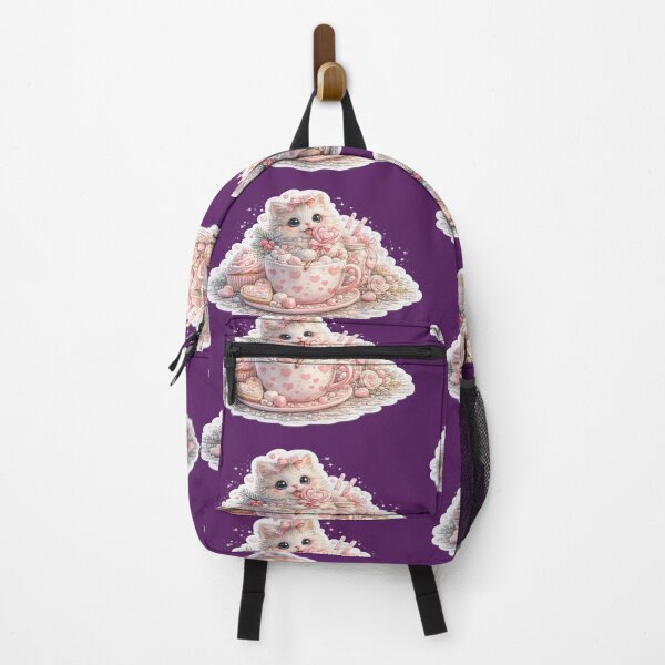 Item preview, Cute Kitten Teacup Sticker | Realistic Kawaii Cat Dessert Transparent PNG Sticker for Laptop, Journal, Phone Case & Planner designed and sold by Stickwolll.