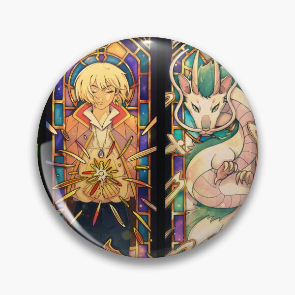 Item preview, Ghibli stained glass collection version 1: totoro howl haku kiki designed and sold by Kryomax_.