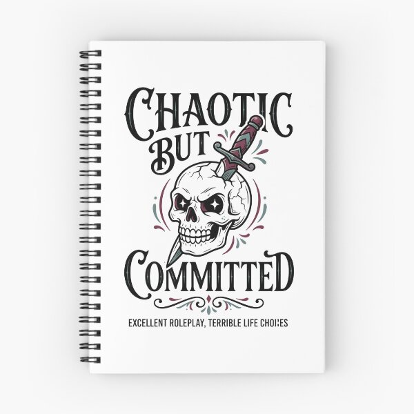 Item preview, Chaotic But Committed Excellent Roleplay Terrible Life Choices designed and sold by Fenay Designs.