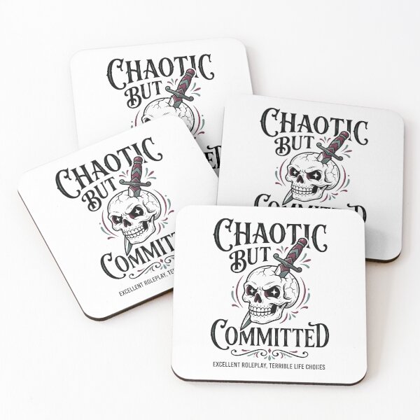 Item preview, Chaotic But Committed Excellent Roleplay Terrible Life Choices designed and sold by Fenay Designs.
